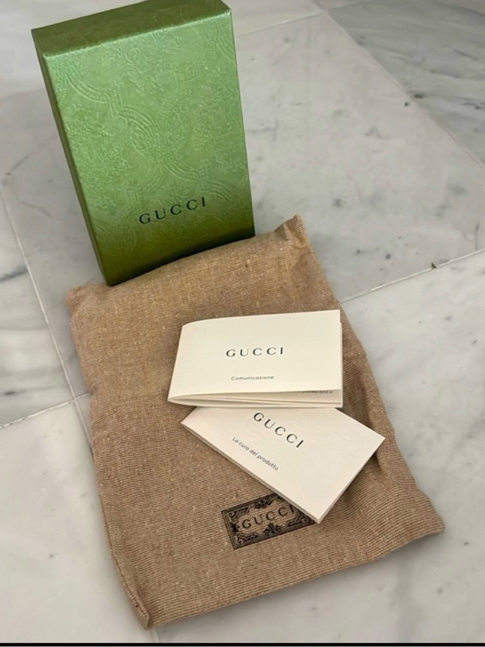 “GUCCI” Wallet Box - Picture 1 of 9